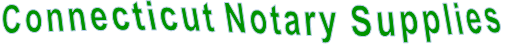 Connecticut Notary Supplies